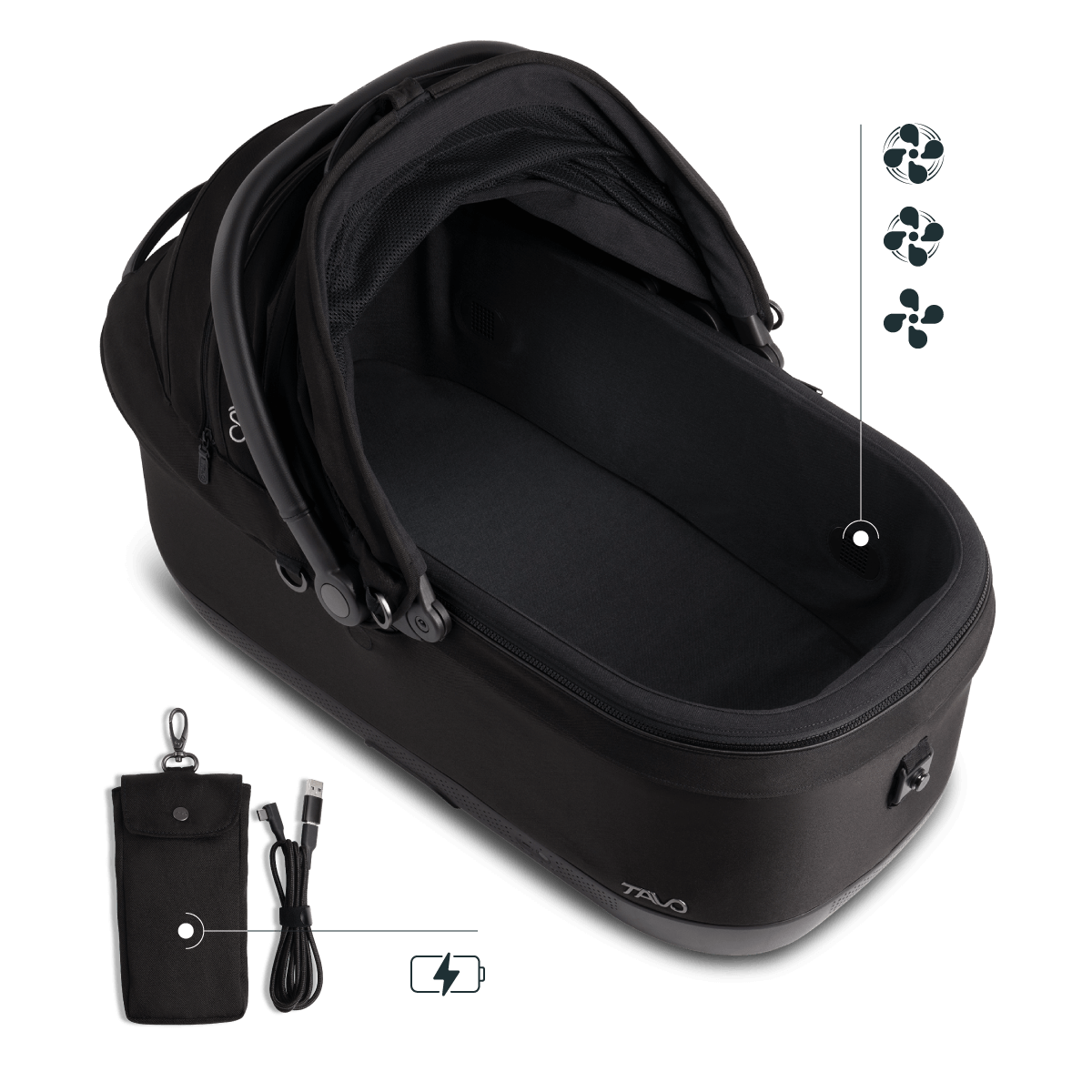 Tavo Maeve ISO WIND Car Seat Only