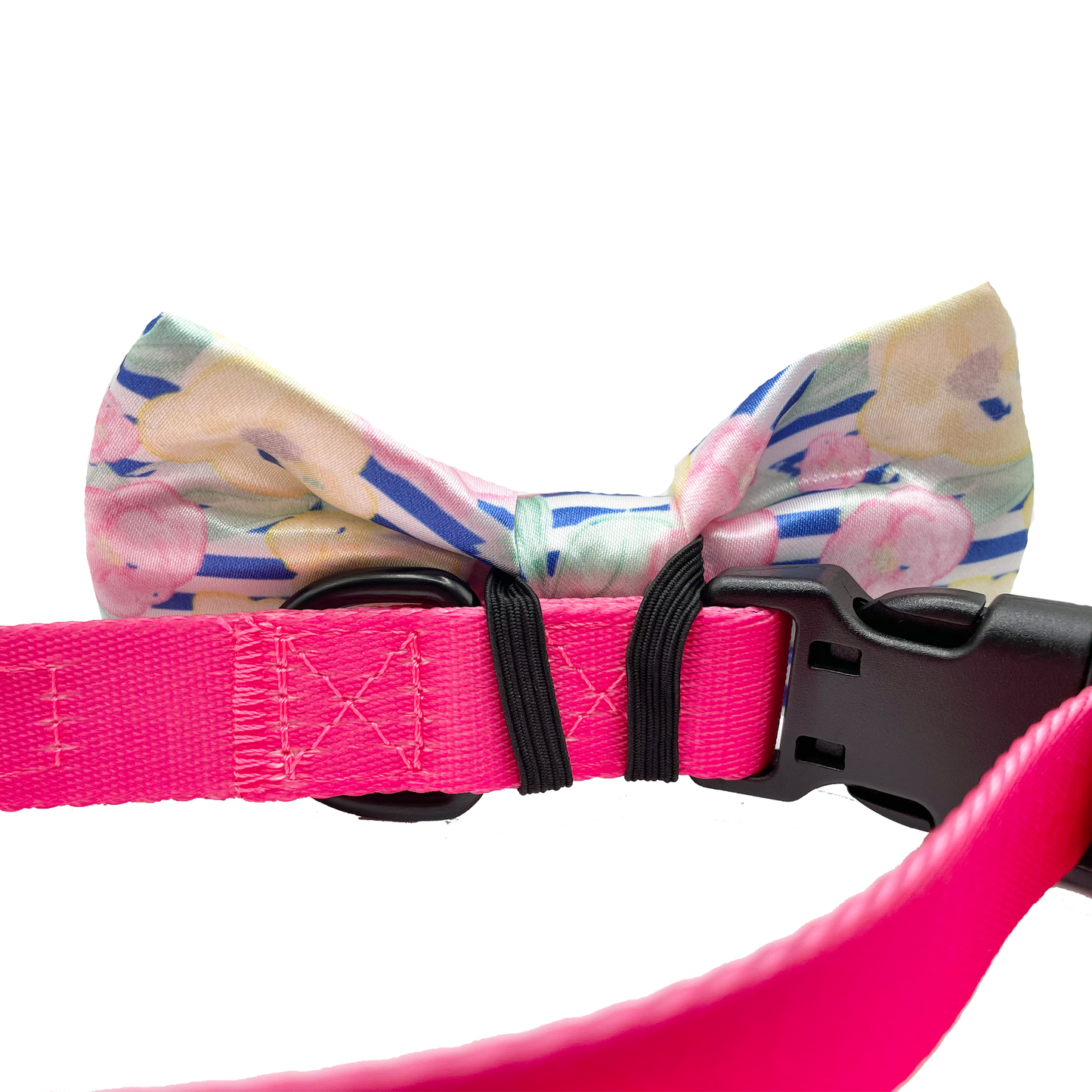 Preppy Pet Floral Dog Bow Tie