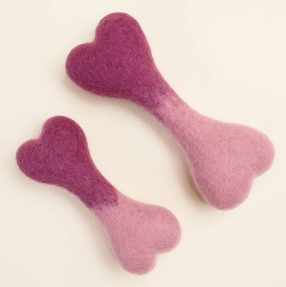 Ombre Wool Bone: Small