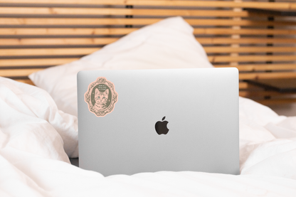 What Am I Doing With My Lives Sticker