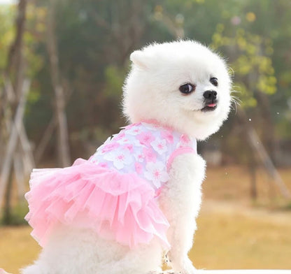 Flower Tutu Dog Dress