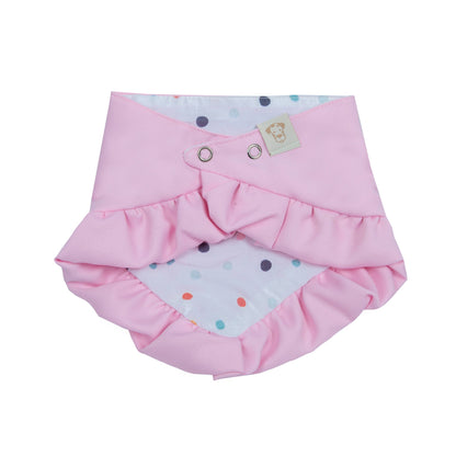 Dog Bandana Birthday Girl Skirt Pink
