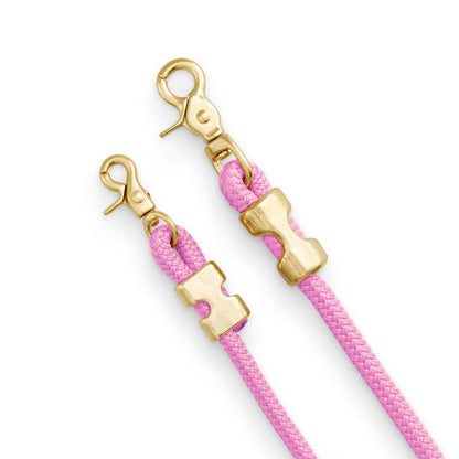 Orchid Valentine's Day Marine Rope Dog Leash - Petite 5 Feet