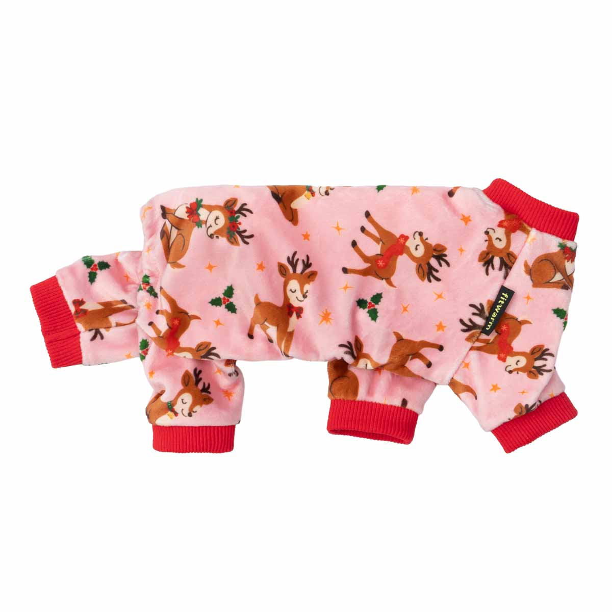 Cute Reindeer Dog Christmas Pajamas
