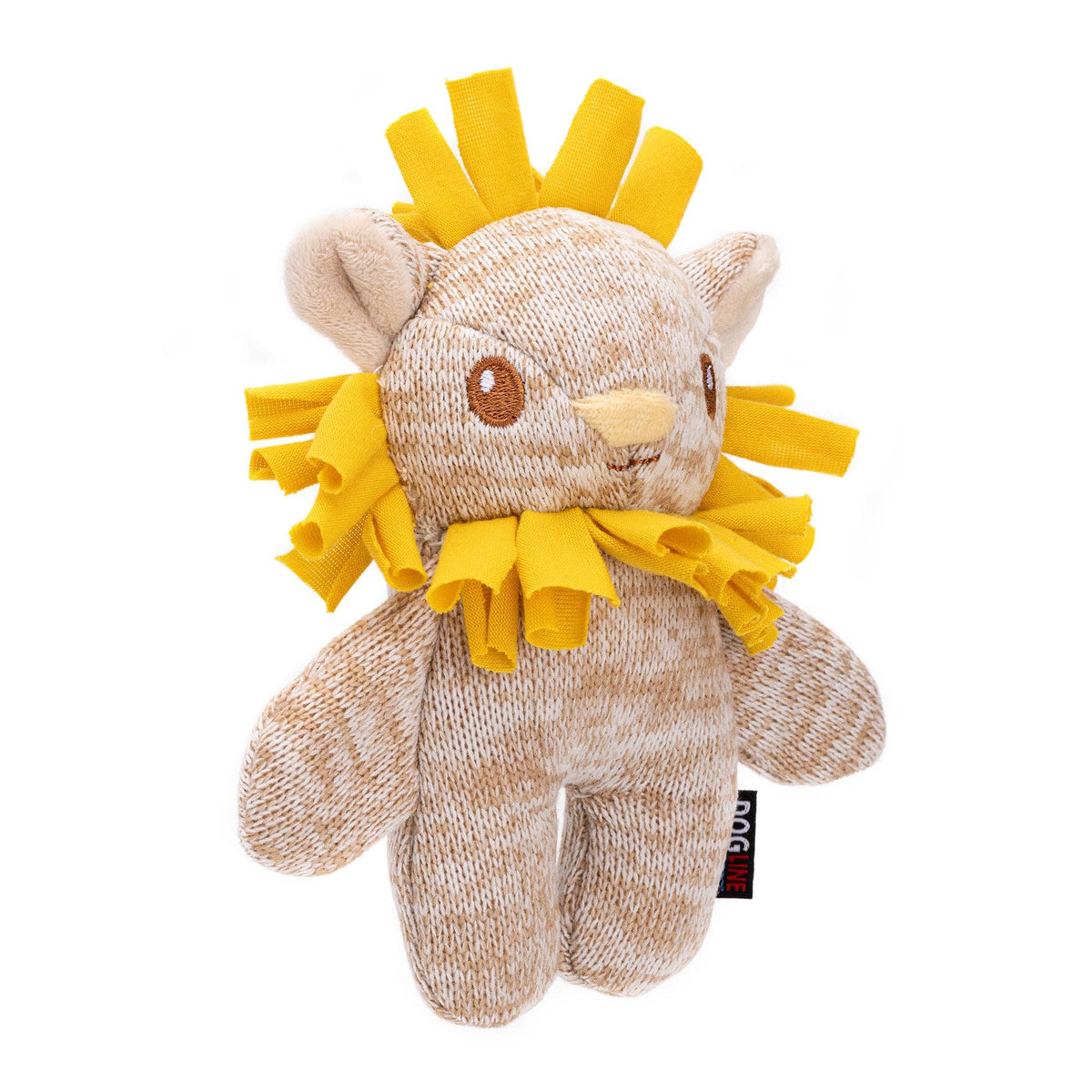Cozy Crinkle Lion Dog Toy