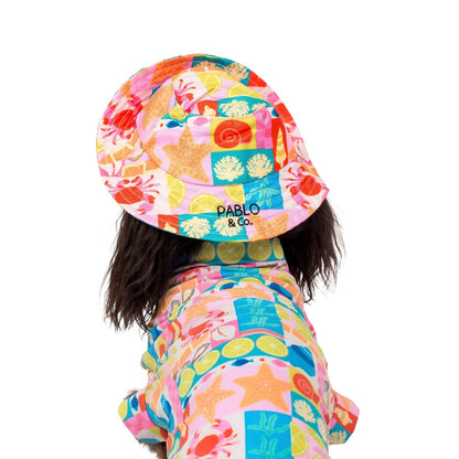 Gorro tipo pescador para perros Mykonos