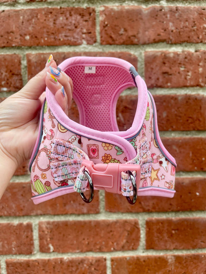 Western Cactus Dog Harness
