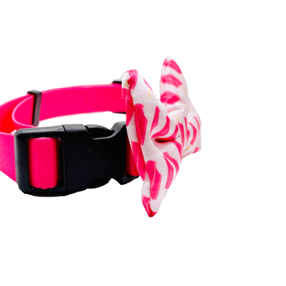 Ice Pops Pattern Dog Bow Tie