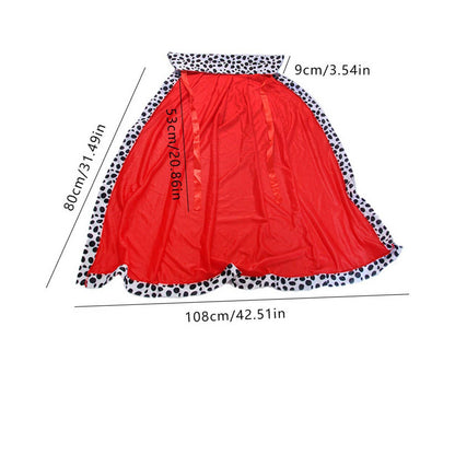 King Cape & Crown Dog Costume