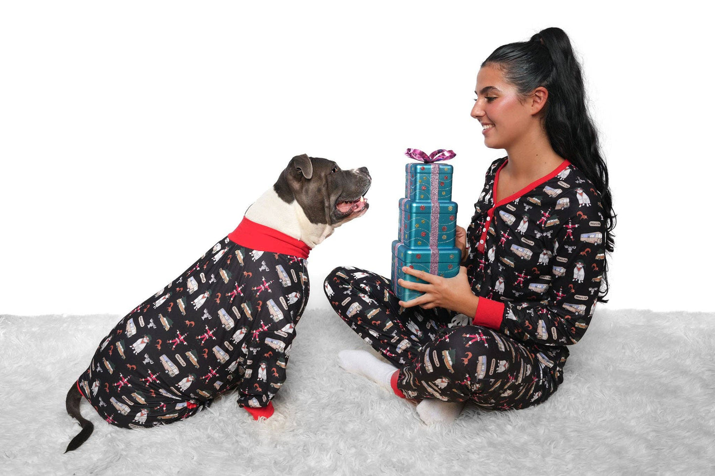 Pitter's Full Pit bull Pajamas