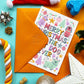 Christmas Edible Card for Dogs - Scoff Paper