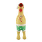 Outward Hound Squawkers Christmas Earl Latex Rubber Chicken