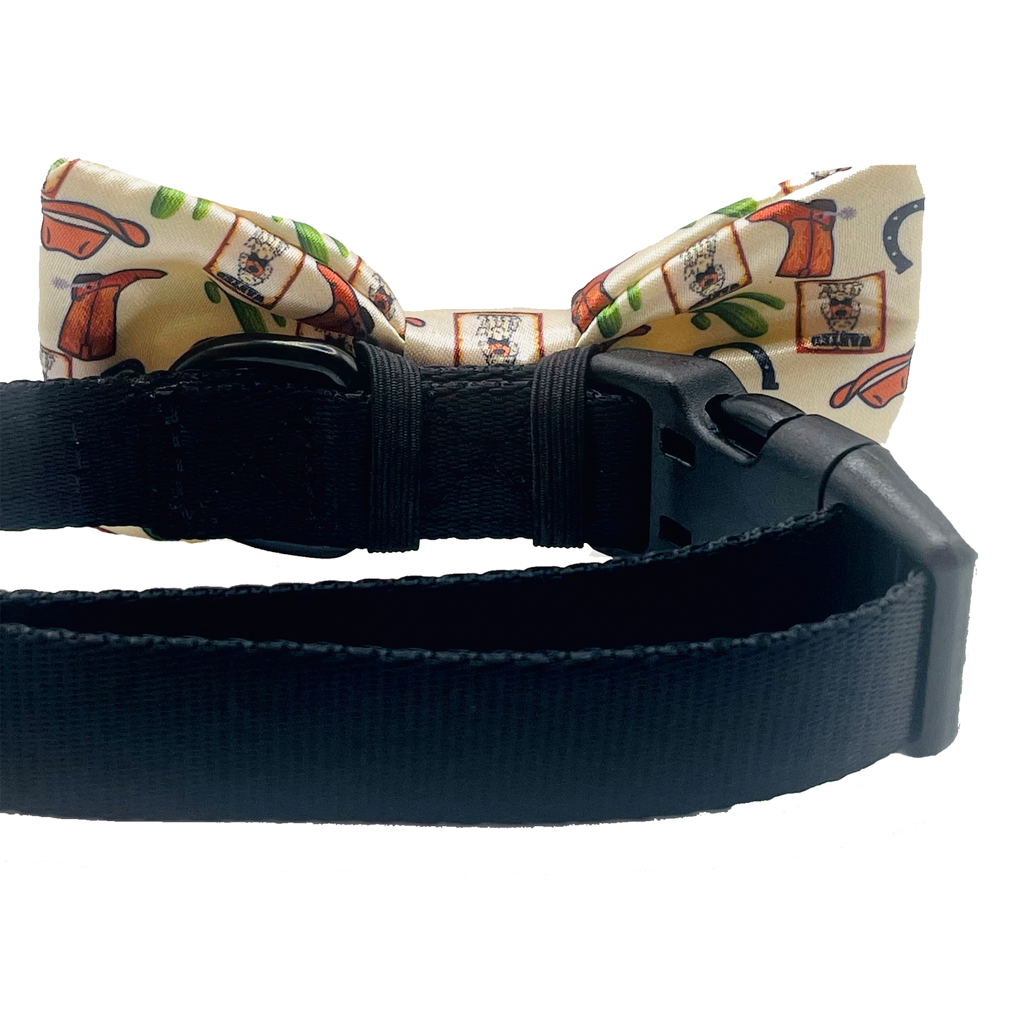 Wanted Country Western Dog Bow Tie