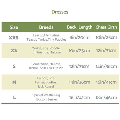 Sparkly Heart Dog Tutu Dress