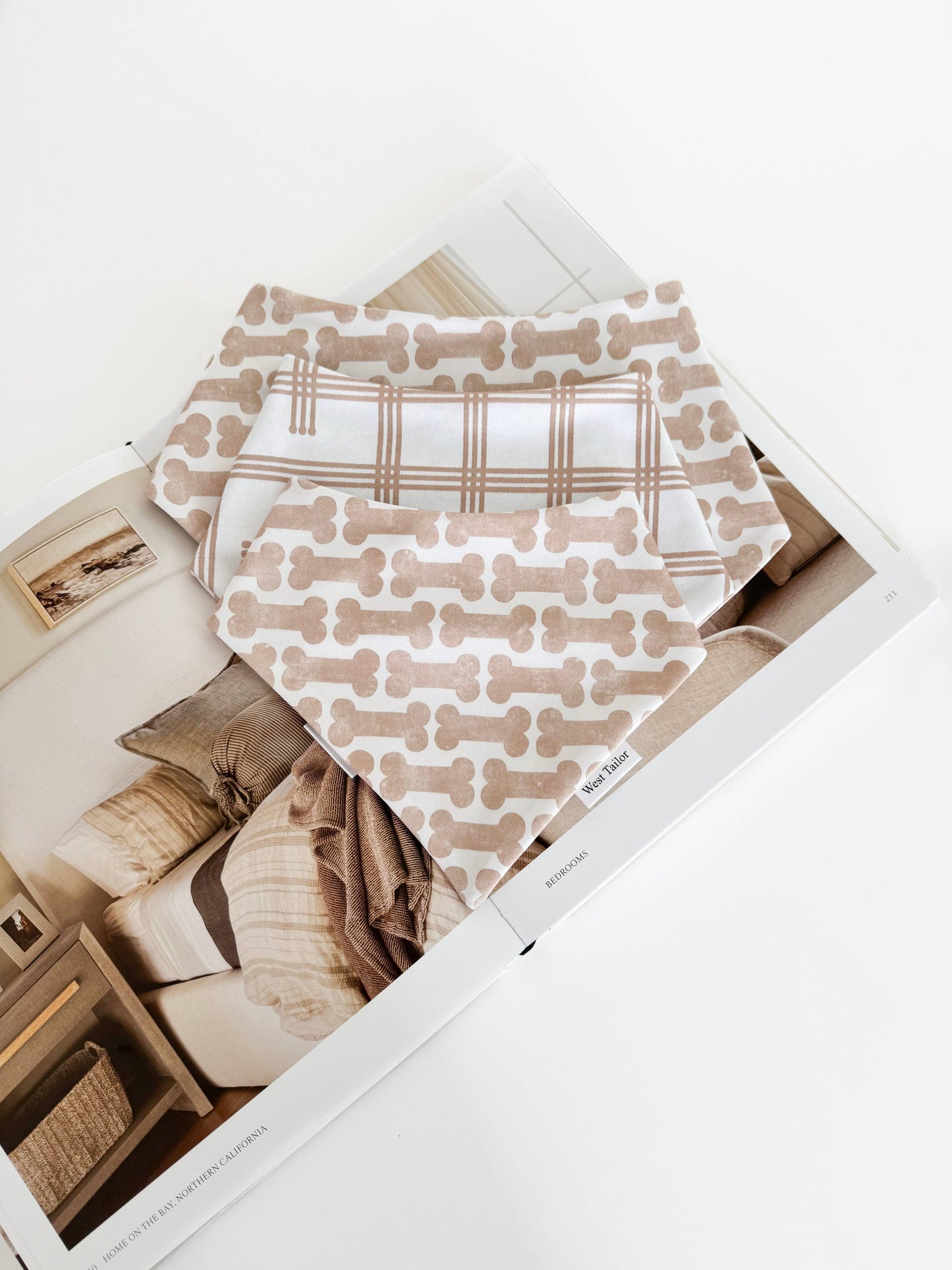 Charlie Bone Reversible Dog Bandana