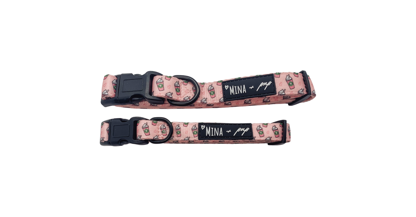 Pink Pupshake Comfort Collar