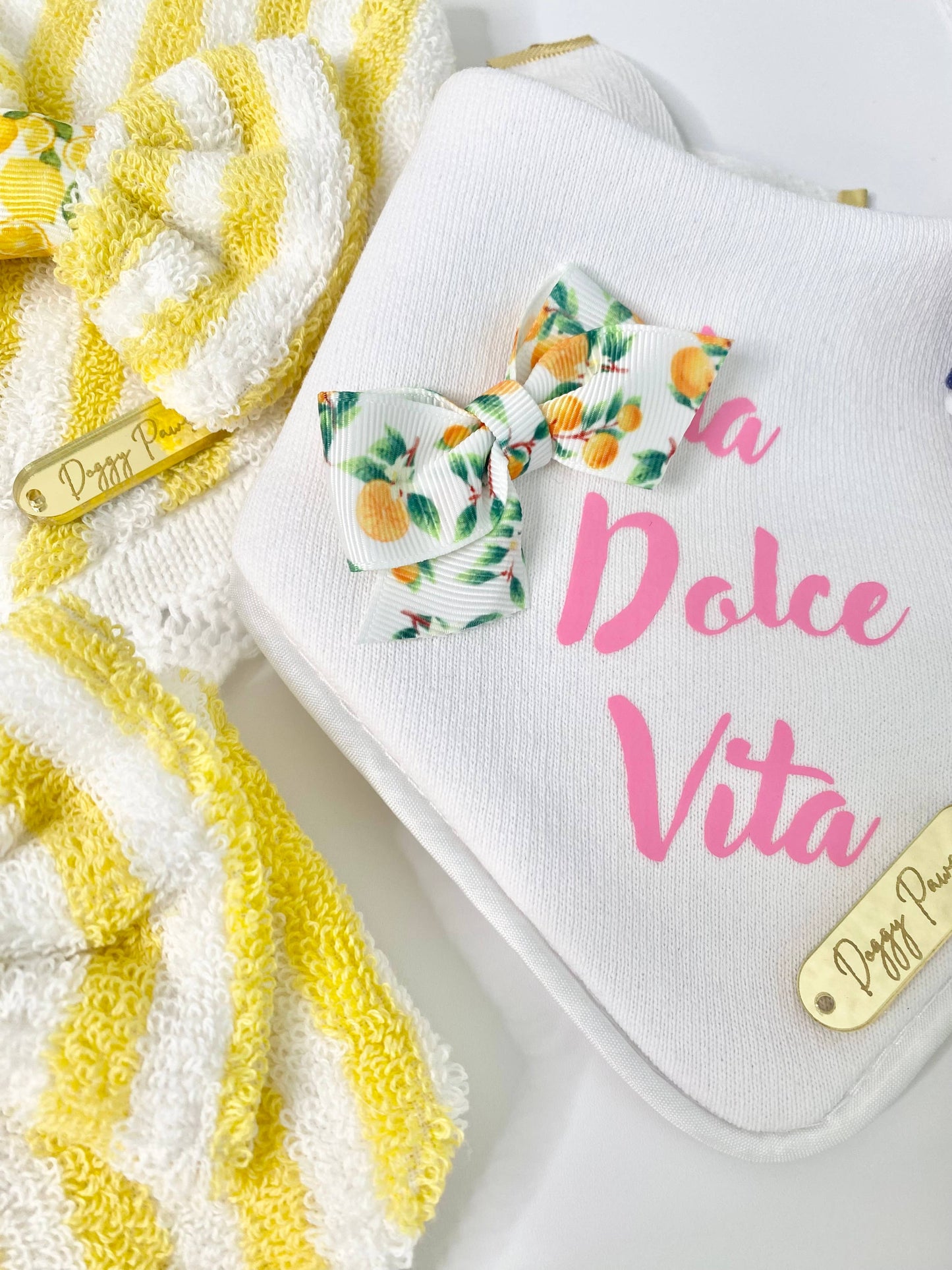 La Dolce Vita Summer Dog Bandana