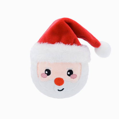Pelota de juguete para perros HugSmart Pet - Happy Woofmas Santa