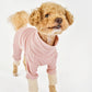 High-neck Blush Dog Onesie