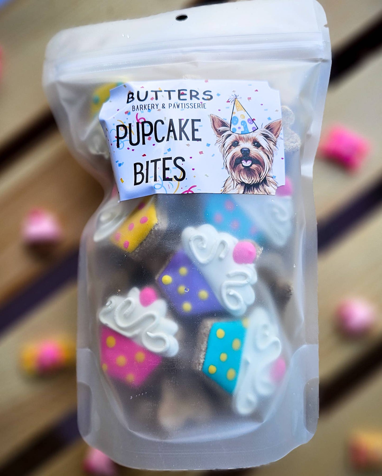 Cupcake Dog Cookies-Bag 6.5oz