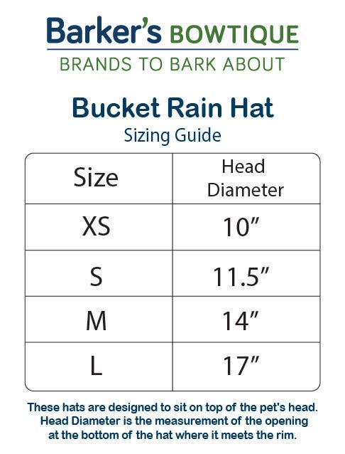 Ducks/Plaid Rain Hat