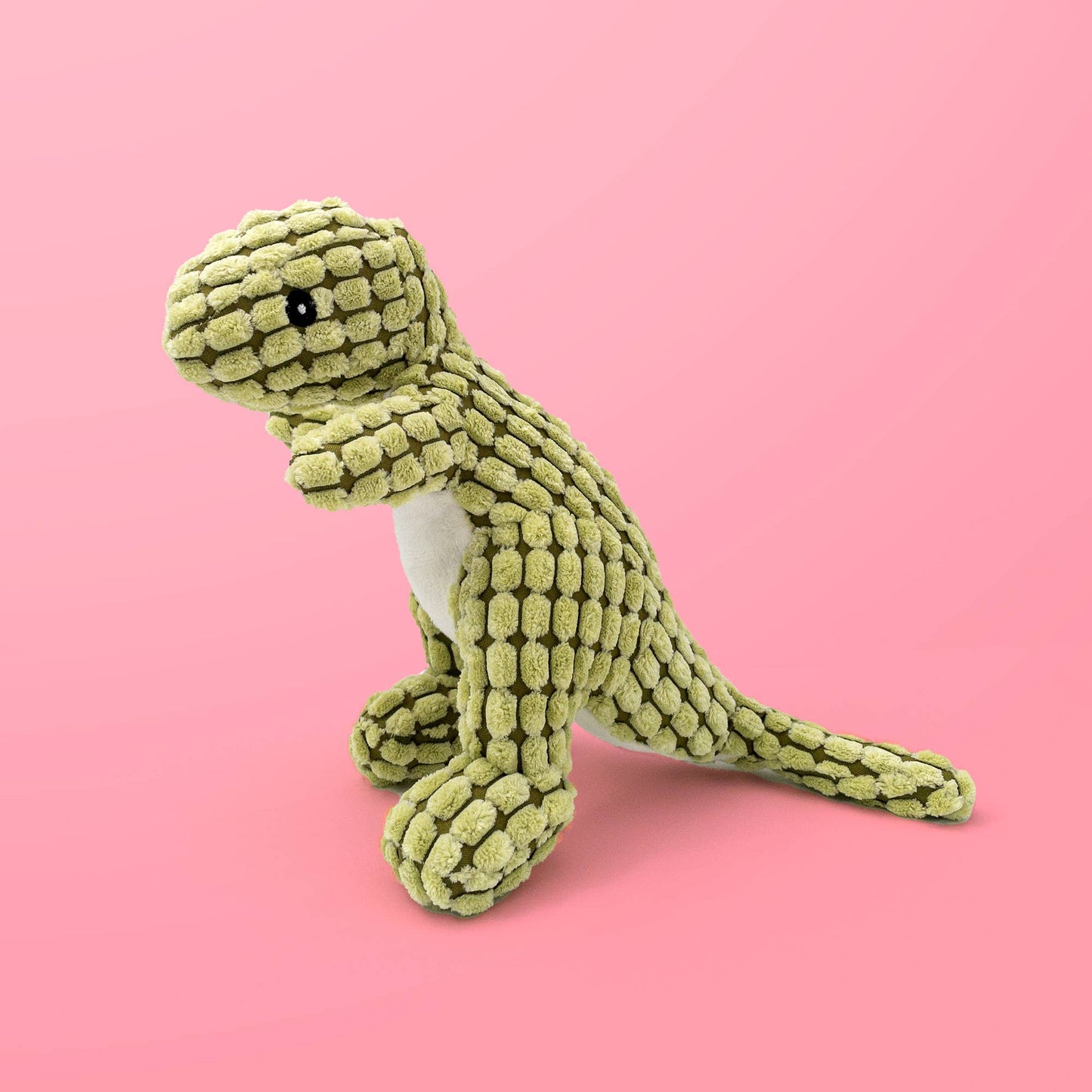 Peluche de dinosaurio T-Rex, color verde