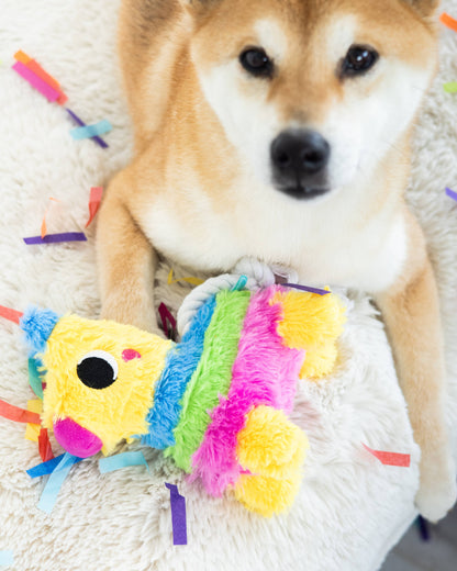 Juguete para perro con forma de piñata de cachorro