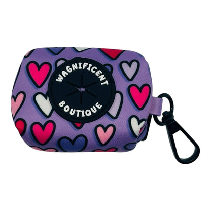 Soporte para bolsas de caca Woof Hearts