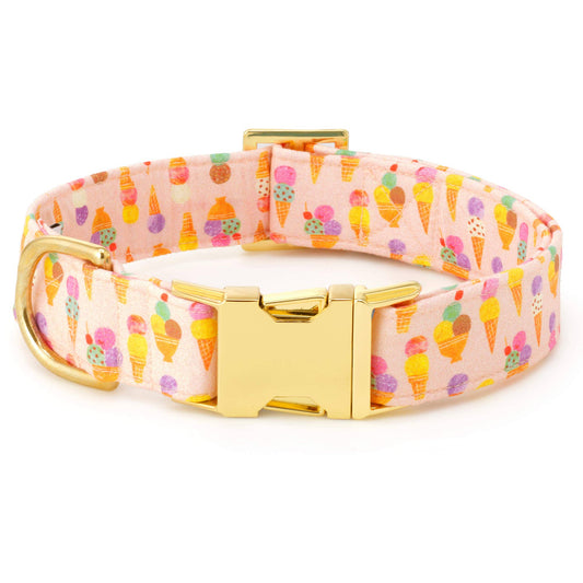 Sundae Funday Summer Dog Collar