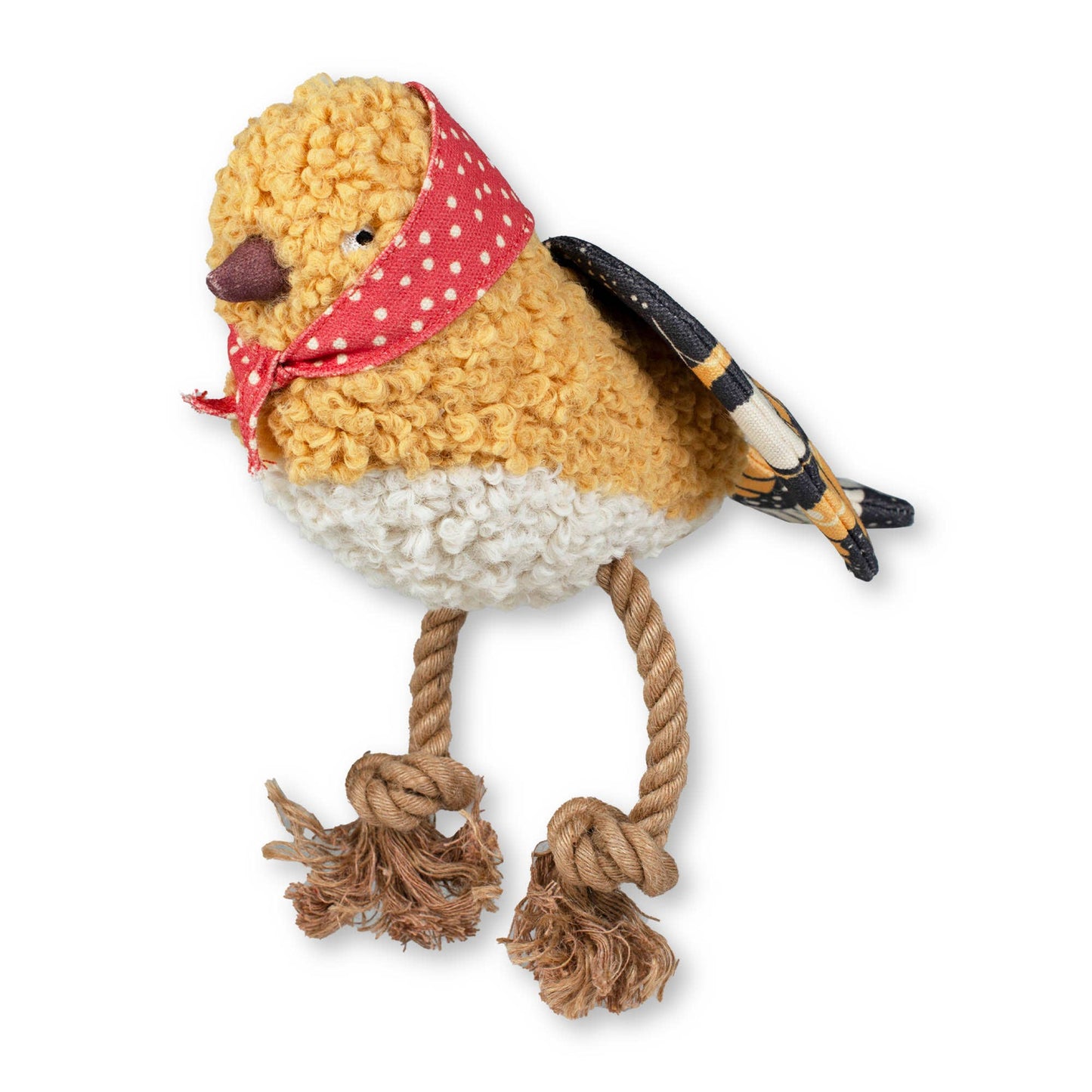 Ms. Birdie Mixed Material Dog Toy