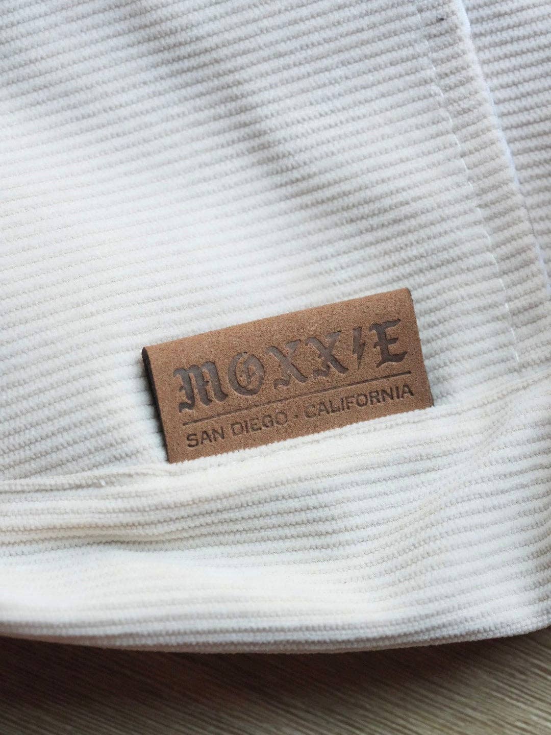 Pet Sling Carrier: Cream Corduroy