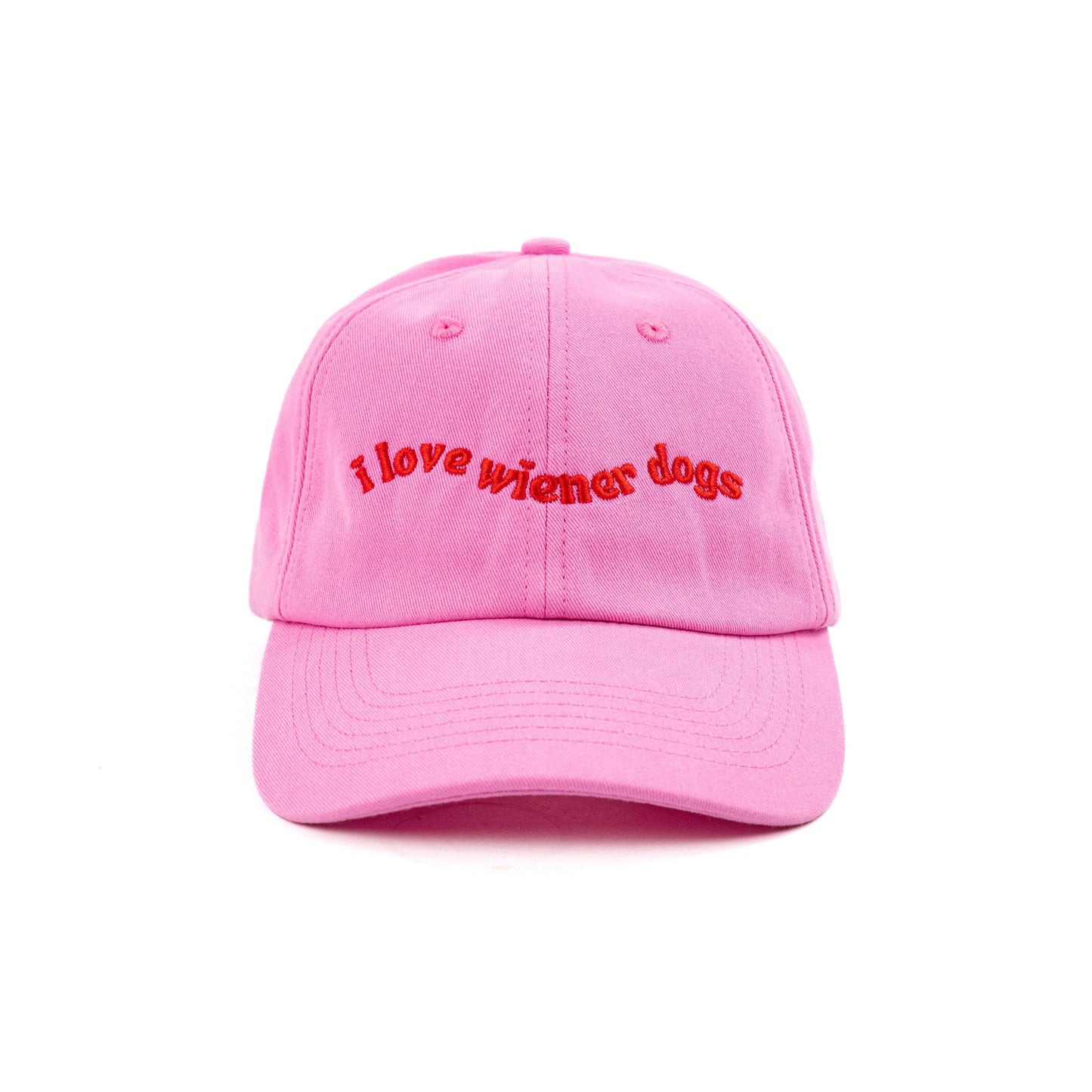 I Love Wiener Dogs Cap