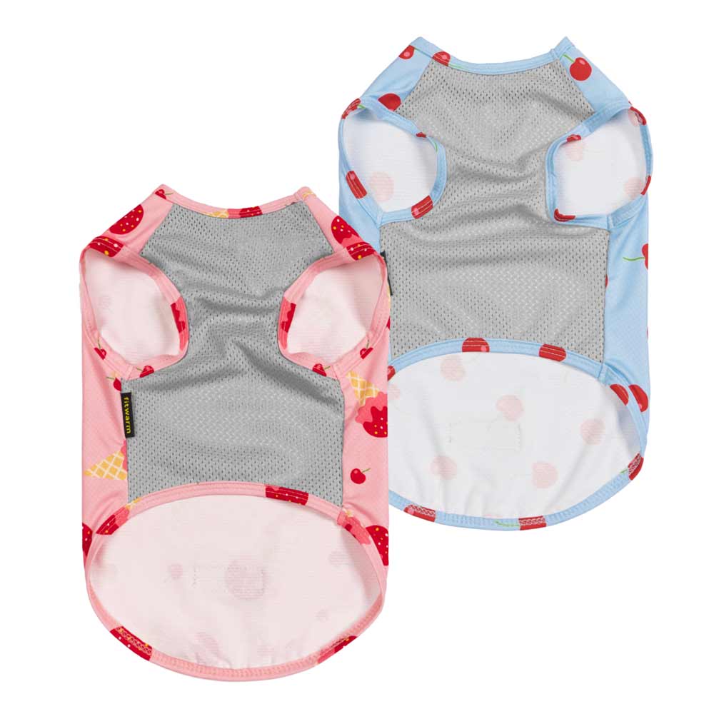 UPF 50+ Dog UV Protection Shirt - Ice Cream or Cherry