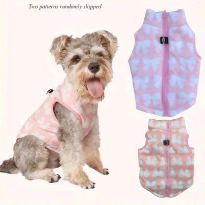 Pink Bows Dog Vest