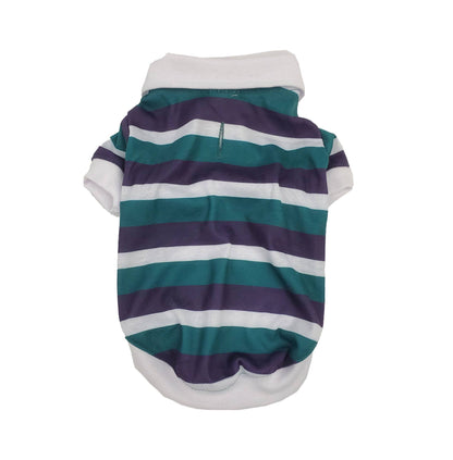 Max's Closet Navy/Green Dog Polo
