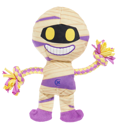 King Tug Mummy Plush Dog Toy