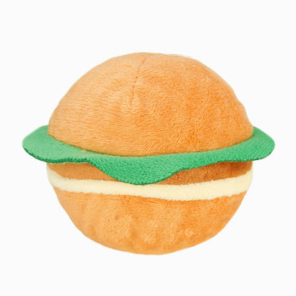 HugSmart Pet - Food Party Hamburger - Dog Ball Toy