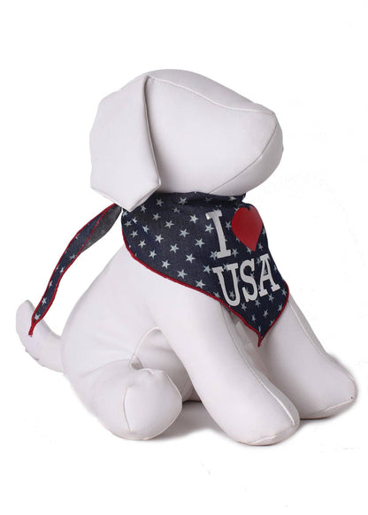 I Heart USA Soft Denim Bandana