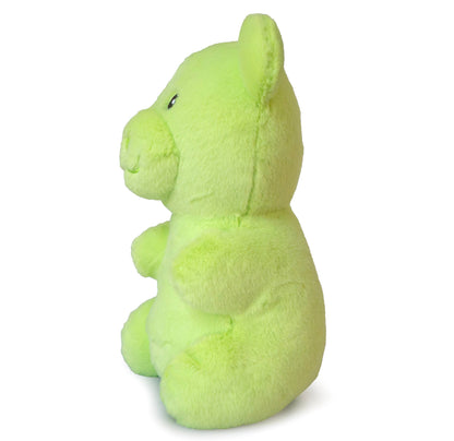 ThoozyPet Gummy Bear Plush Dog Toy Green 10"
