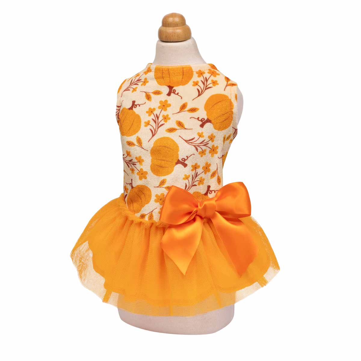 Pumpkin Dog Tutu Dress