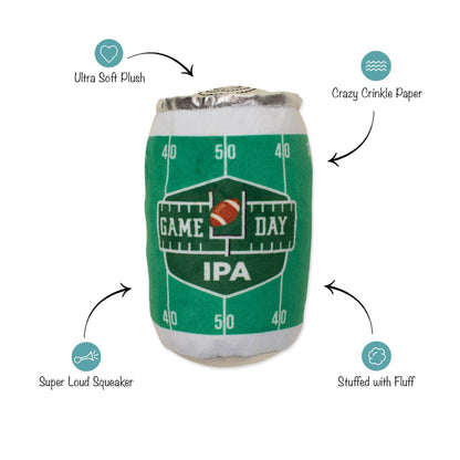 Plush Dog Toy - Game Day IPA