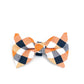 Fall-o-ween Plaid Dog Bow Tie