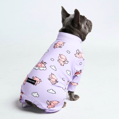 Pijama para perros - Cuando los cerdos vuelan