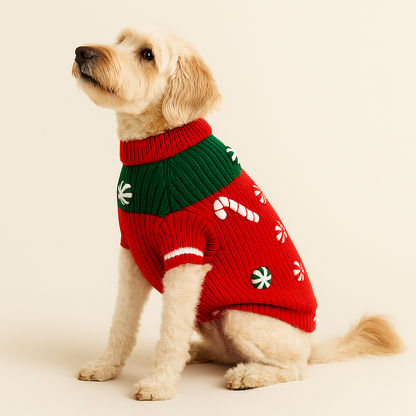 Peppermint Candy 3D Icon Sweater