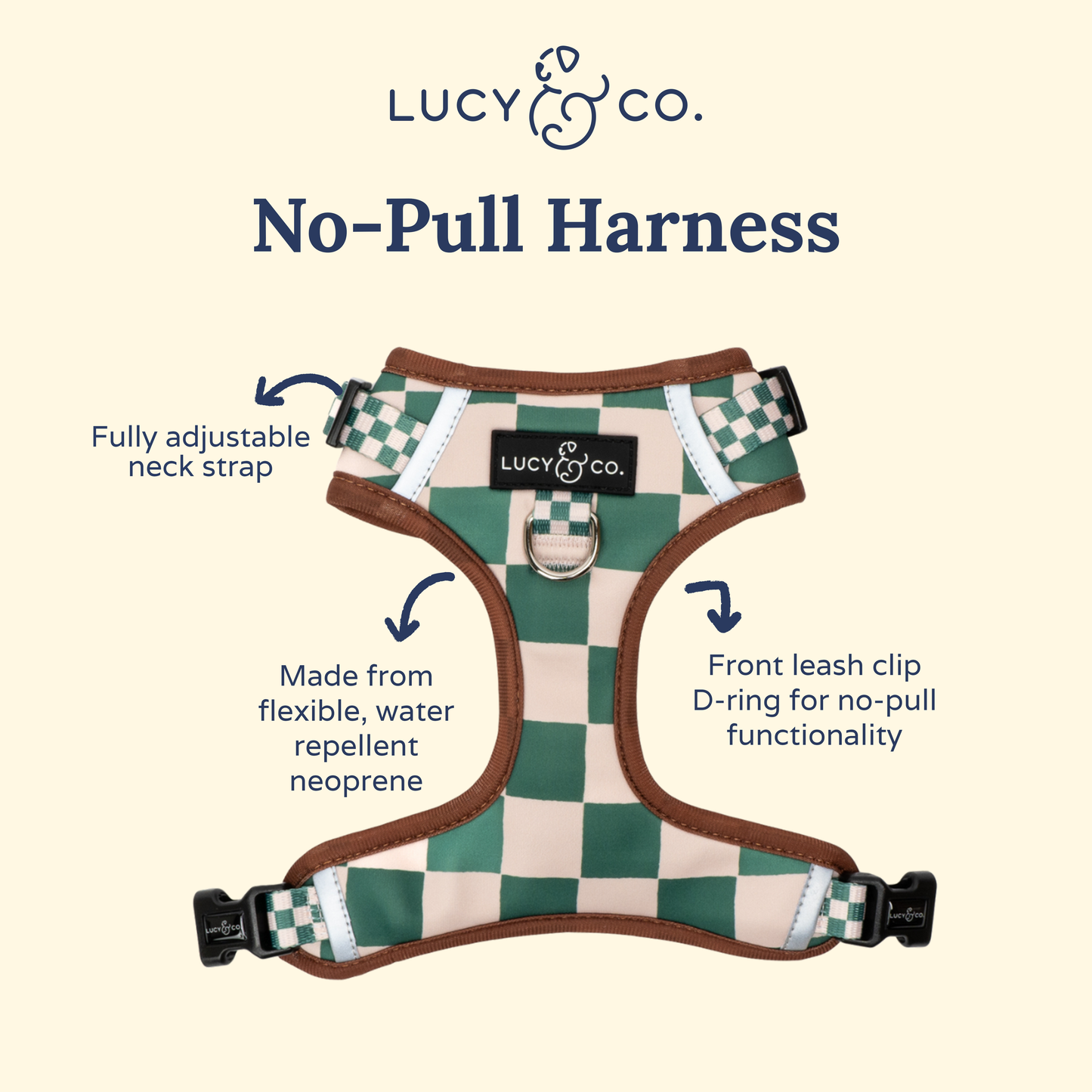 The You're a Square No-Pull Dog Harness