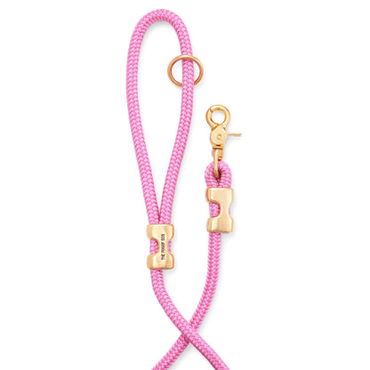Orchid Valentine's Day Marine Rope Dog Leash - Petite 5 Feet