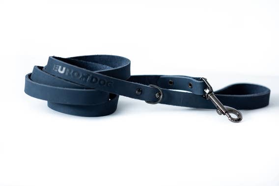 Leather Dog Leash Soft Sport Style 6ft