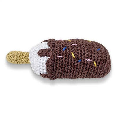 Juguete de crochet: paleta de chocolate