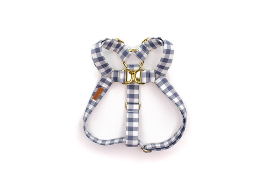 French Blue Gingham Harness