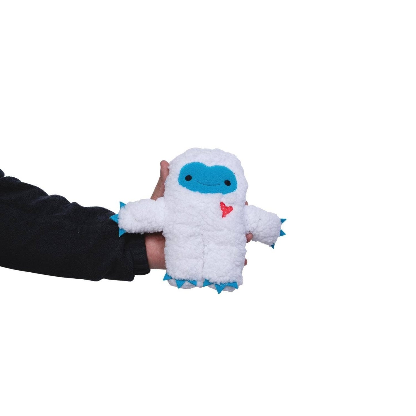 Interactive Squeaky Dual Yettie Snowman Plush Dog Toy Pack